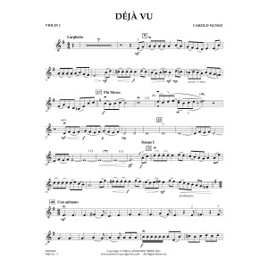 Deja Vu - Violin 1