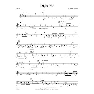 Deja Vu - Violin 2