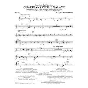 Soundtrack Highlights from Guardians of the Galaxy - F Horn 1