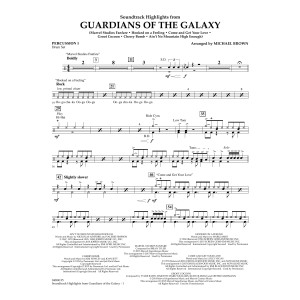 Soundtrack Highlights from Guardians of the Galaxy - Percussion 1