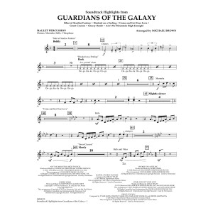 Soundtrack Highlights from Guardians of the Galaxy - Mallet Percussion