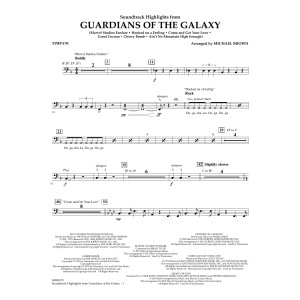 Soundtrack Highlights from Guardians of the Galaxy - Timpani