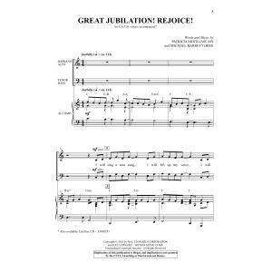 Great Jubilation! Rejoice!