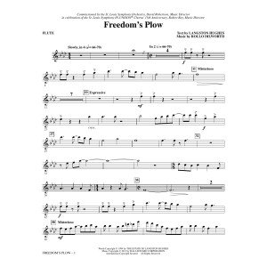 Freedom's Plow - Flute
