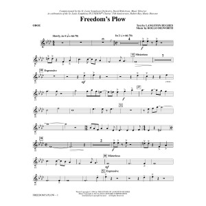Freedom's Plow - Oboe