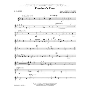 Freedom's Plow - Bb Clarinet