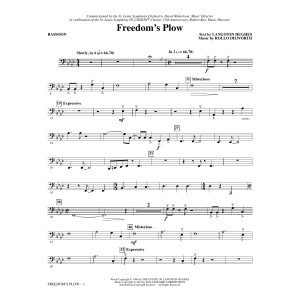 Freedom's Plow - Bassoon