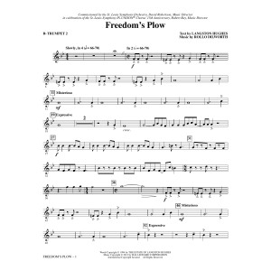 Freedom's Plow - Bb Trumpet 2