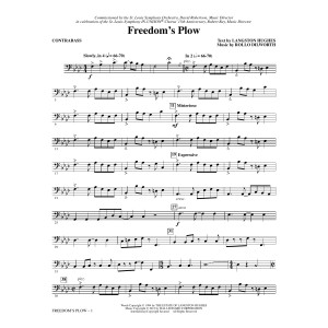 Freedom's Plow - Contrabass