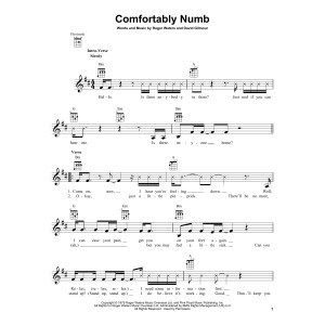 Comfortably Numb