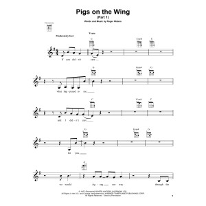 Pigs On The Wing (Part 1)