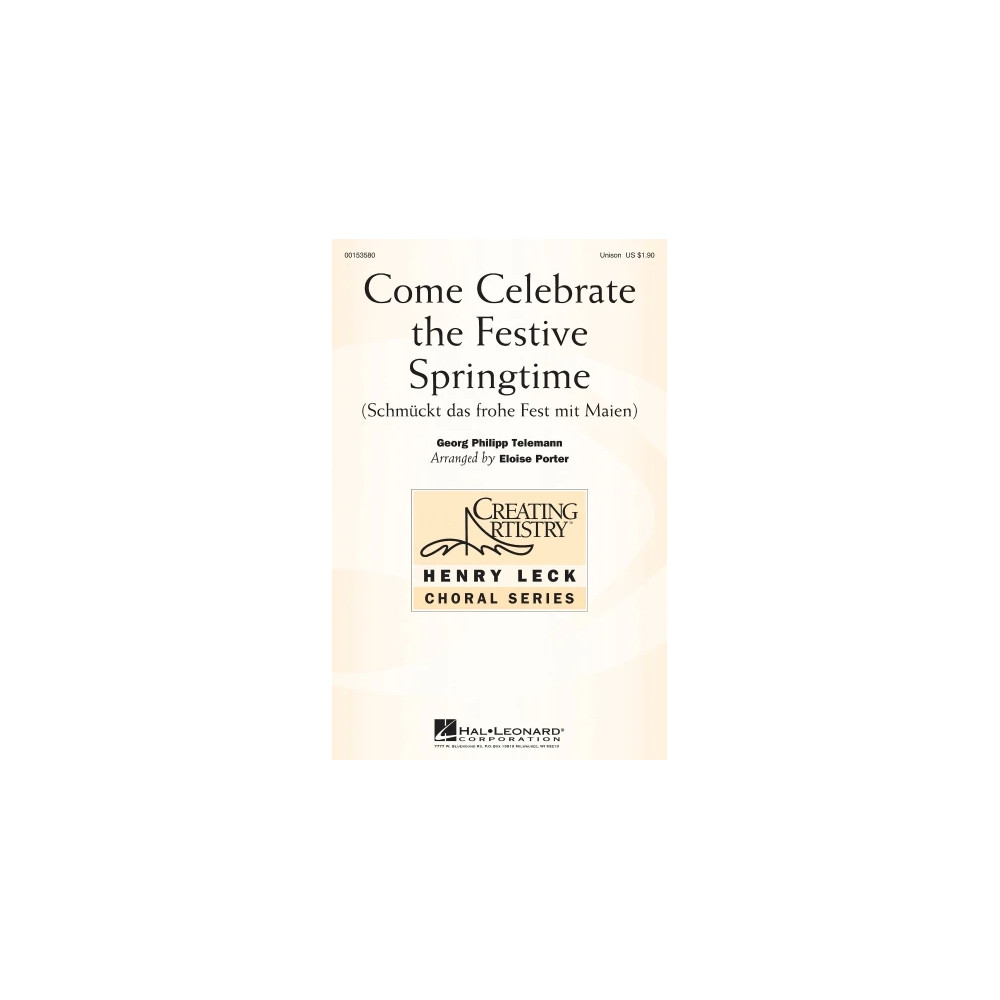 Come Celebrate The Festive Springtime (arr. Eloise Porter)