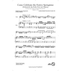 Come Celebrate The Festive Springtime (arr. Eloise Porter)