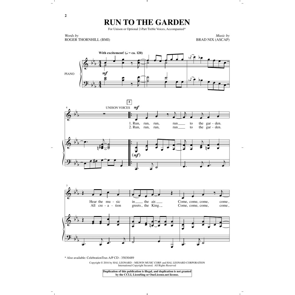 Run To The Garden