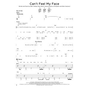 Can't Feel My Face