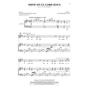 Shine On Us, Lord Jesus