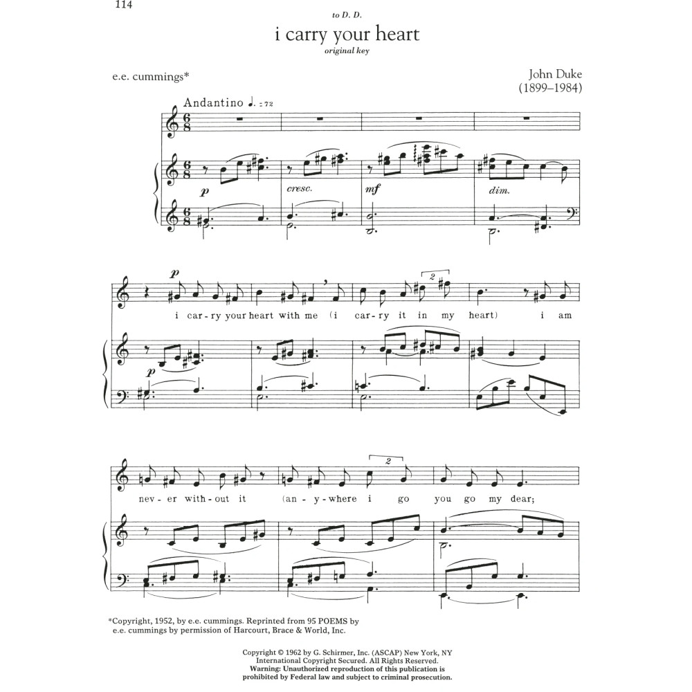 I Carry Your Heart