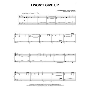 I Won't Give Up