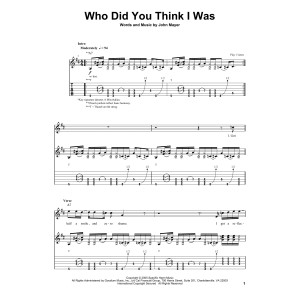 Who Did You Think I Was