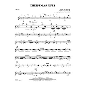 Christmas Pipes - Violin 1