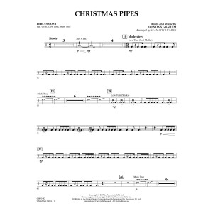 Christmas Pipes - Percussion 1