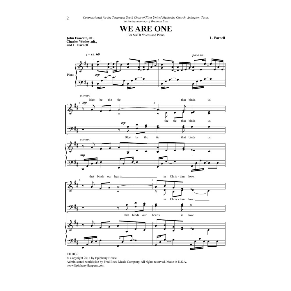 We Are One