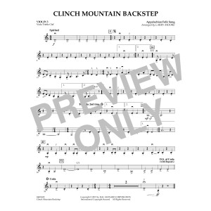 Clinch Mountain Backstep - Violin 3 (Viola Treble Clef)