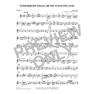 Tomorrow Shall Be My Dancing Day - Violin 2