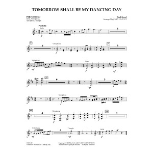 Tomorrow Shall Be My Dancing Day - Percussion 2
