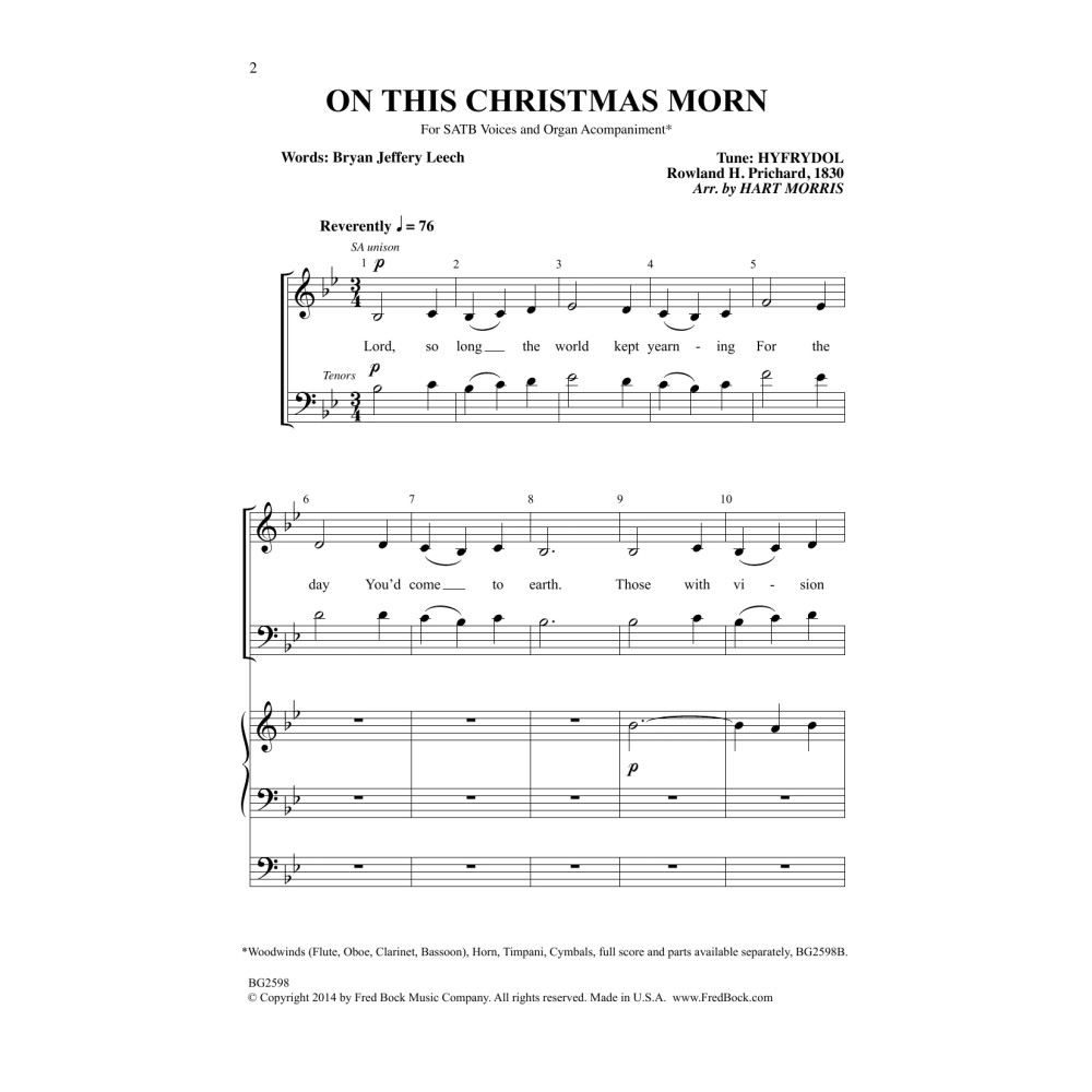 On This Christmas Morn