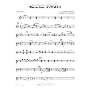 Theme from Ant-Man - Bb Trumpet 1