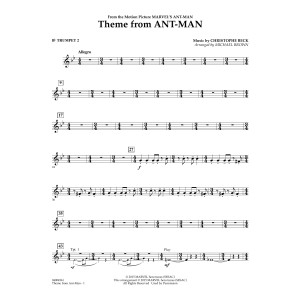 Theme from Ant-Man - Bb Trumpet 2
