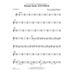 Theme from Ant-Man - Bb Trumpet 3