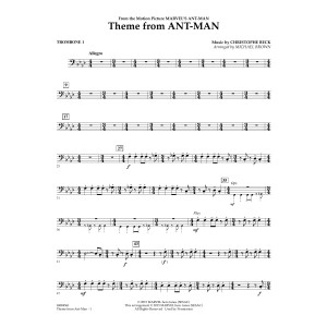 Theme from Ant-Man - Trombone 1