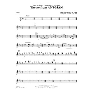 Theme from Ant-Man - Oboe