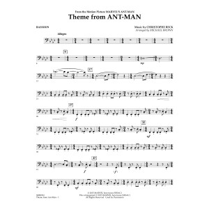 Theme from Ant-Man - Bassoon