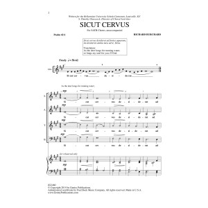 Sicut Cervus