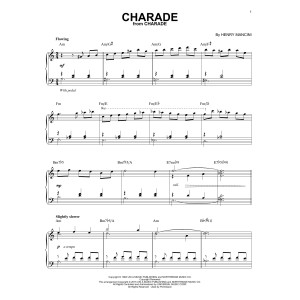 Charade [Jazz version] (arr. Brent Edstrom)