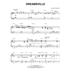 Dreamsville [Jazz version] (arr. Brent Edstrom)