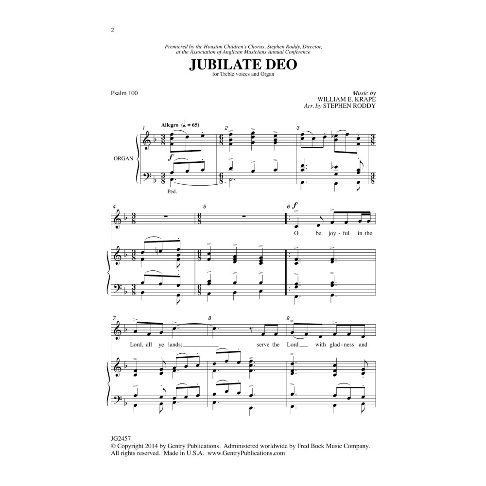 Jubilate Deo