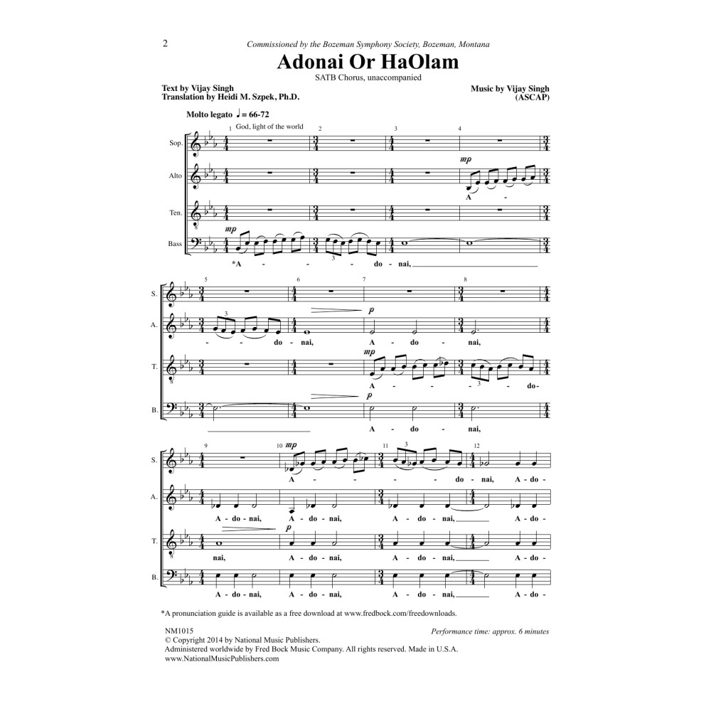Adoni Or HaOlam