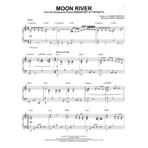 Moon River [Jazz version] (arr. Brent Edstrom)