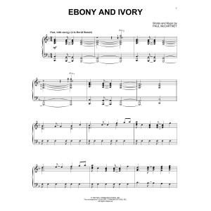 Ebony And Ivory [Jazz version]