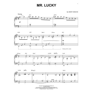 Mr. Lucky [Jazz version] (arr. Brent Edstrom)