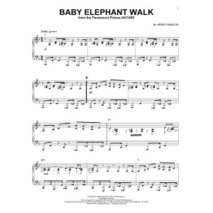 Baby Elephant Walk [Jazz version] (arr. Brent Edstrom)