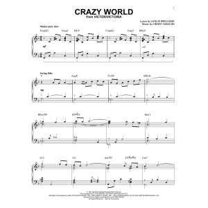 Crazy World [Jazz version] (arr. Brent Edstrom)