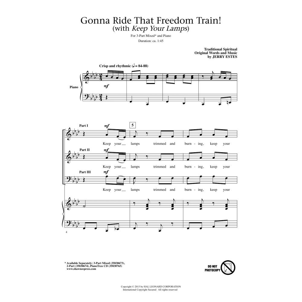Gonna Ride That Freedom Train! (With Keep Your Lamps)