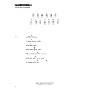 Inaudible Melodies