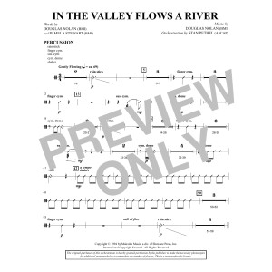 In the Valley Flows a River - Percussion