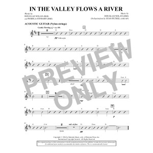 In the Valley Flows a River - Acoustic Guitar